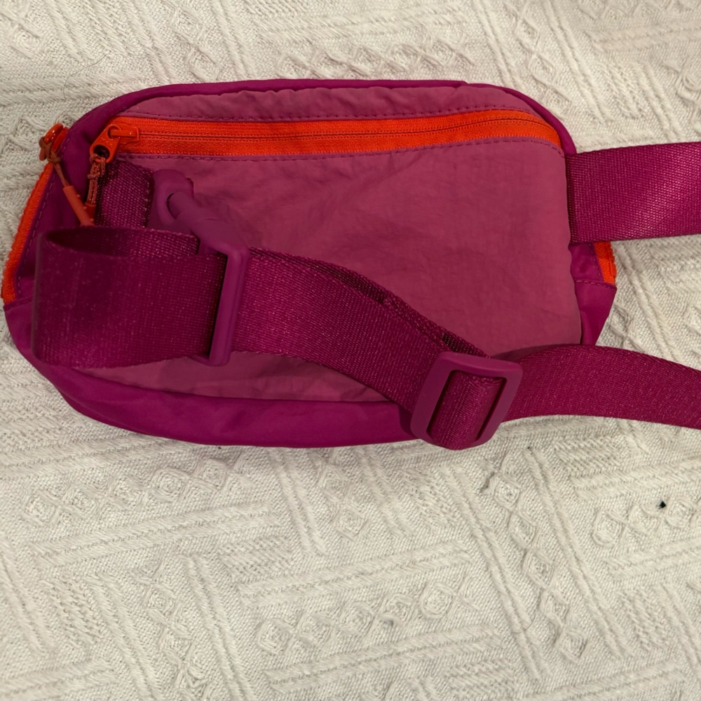 lululemon athletica Pink and Orange Crossbody Bag